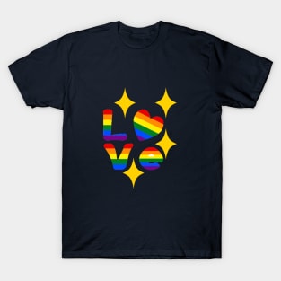 Rainbow love T-Shirt